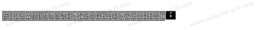 GoudyTOTW01 Regular Regular字体转换